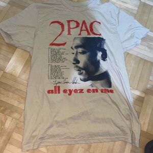 Bravado 2PAC Graphic Beige T-Shirt